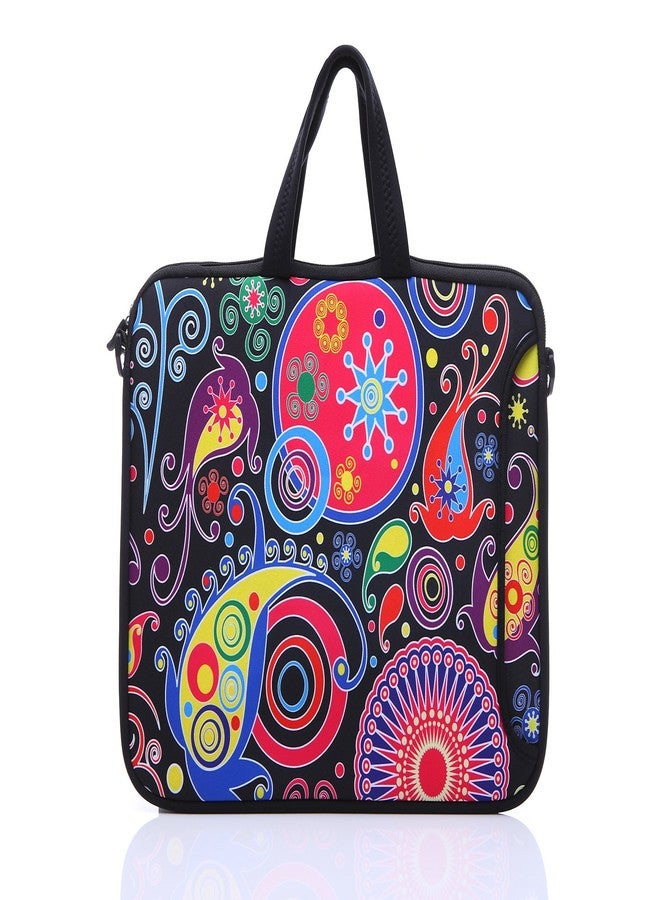 YIDA 10-Inch Laptop Shoulder Sleeve Case and Tablet Bag for most 9.7" 10" 10.1" 10.2" Ipad/Notebook/eBook/Readers (classic colourful) - Image 2