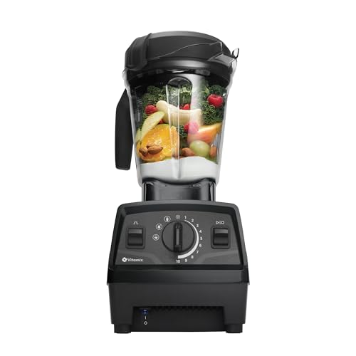 Vitamix Explorian with Programs, Three Blending Programs, Professional-Grade Blender for Smoothies and More, Self-Cleaning Kitchen Appliance, 64 Oz Container, Black (Renewed Premium) - Image 1