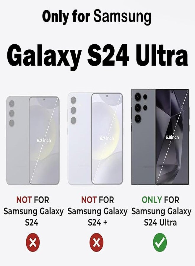 PASNEW Case for Samsung Galaxy S24 Ultra with Card Holder,[Compatible with Magsafe Wireless Charging] Wallet Leather Shockproof Protection Magnetic Shell for S24Ultra,6.8 inch,Brown - Image 2