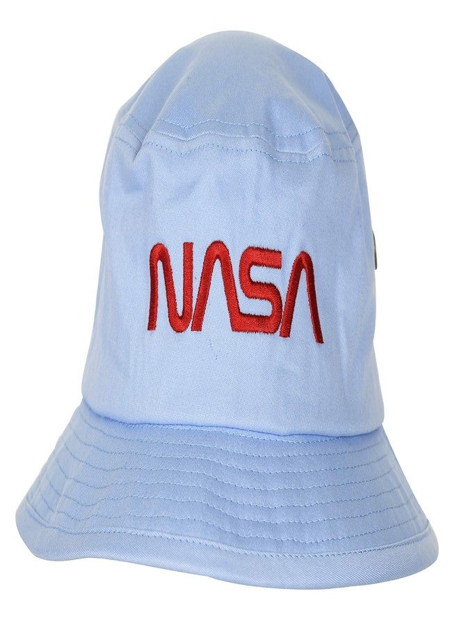 آيروماكس قبعة دلو زرقاء بشعار دودة ناسا من إيروماكس - Image 2