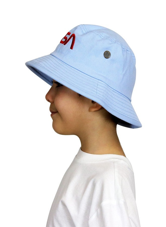 آيروماكس قبعة دلو زرقاء بشعار دودة ناسا من إيروماكس - Image 4