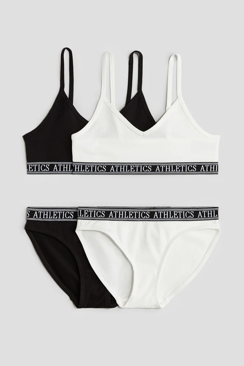 اتش اند ام 4-Piece Cotton Underwear Set