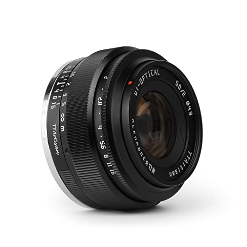 TTArtisan 50mm F2 Full Frame Camera Lens Large Aperture Manual Fixed Camera Lens for Sony E Mount Cameras A7 A7II A7III A7R A7RII A7RIII A7RIV A7S A7SII A7SIII A9 A6400 A6000 A6600 (Black) - Image 3