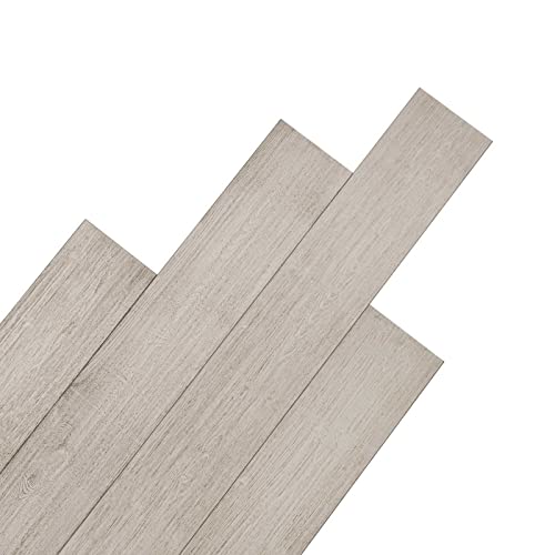 Luxdecor Real Wood Planks for Wall White Shiplap Boards 5 Peel and Stick Shiplap Boards 10 Pieces Wall Shiplap Planks 125 Sq Ft - Image 1