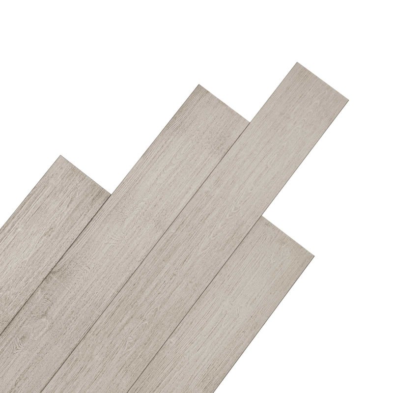 Luxdecor Real Wood Planks for Wall White Shiplap Boards 5 Peel and Stick Shiplap Boards 10 Pieces Wall Shiplap Planks 125 Sq Ft - Image 2