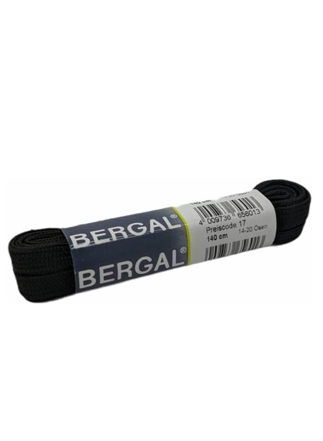 Bergal Shoe Lace 140cm Black - Image 1