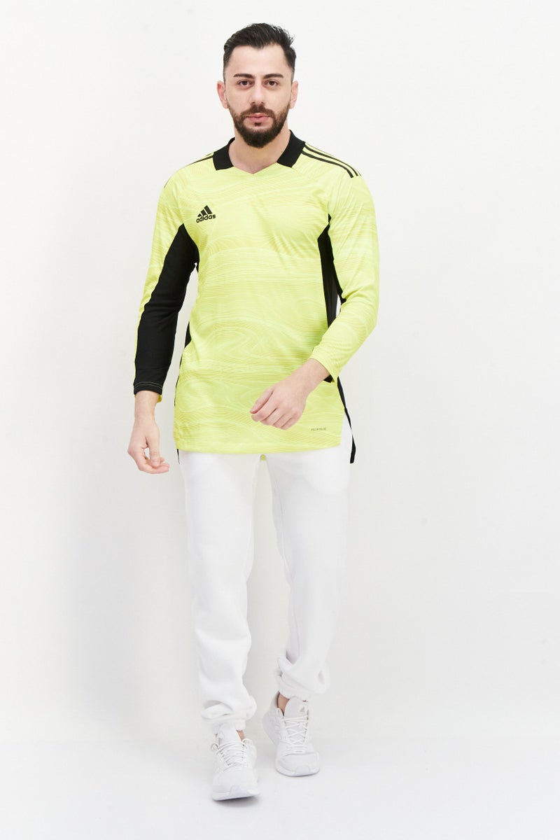 Adidas قميص تدريب رجالي بأكمام طويلة مناسب للرياضة، Aciyel  - Image 2