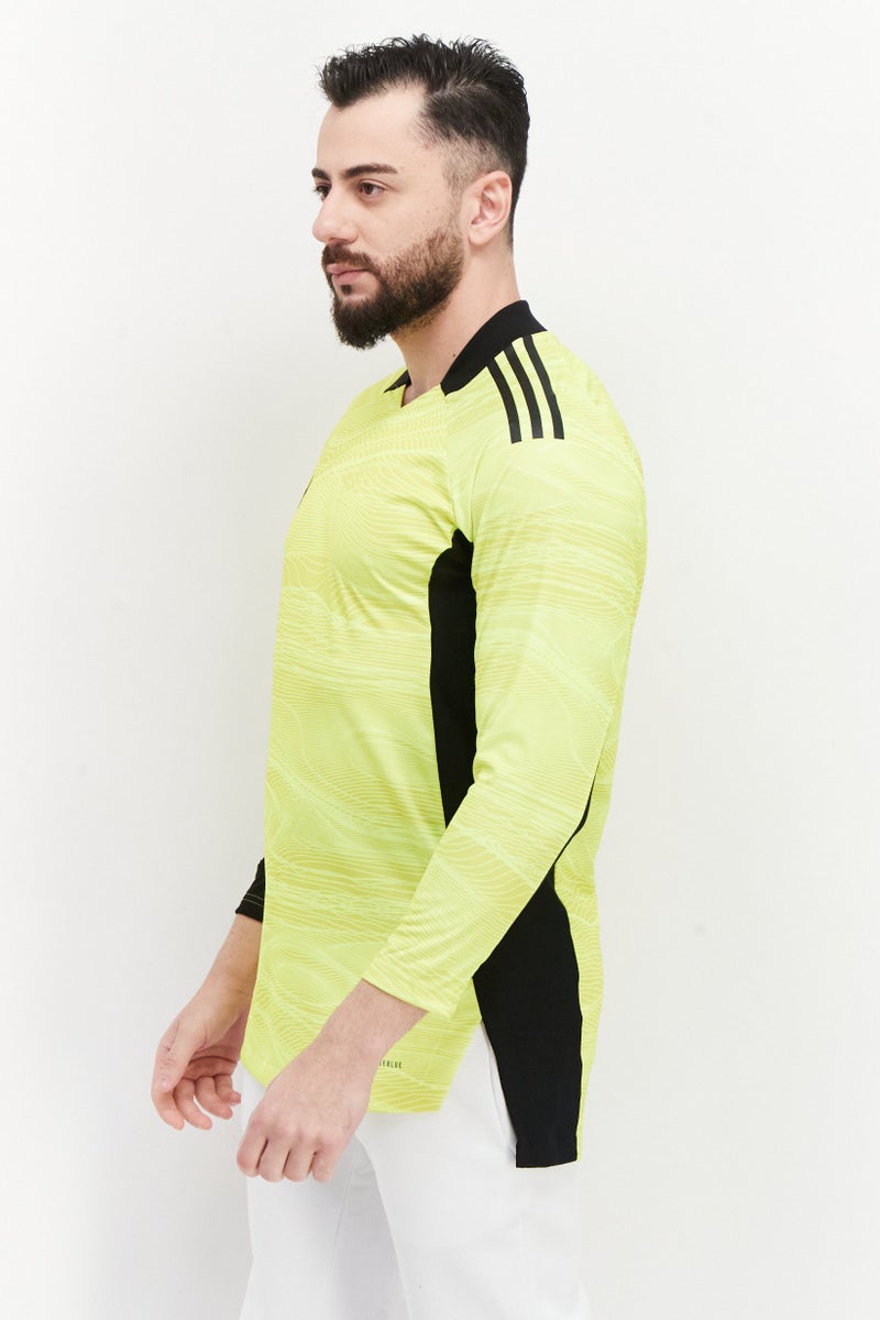 Adidas قميص تدريب رجالي بأكمام طويلة مناسب للرياضة، Aciyel  - Image 4