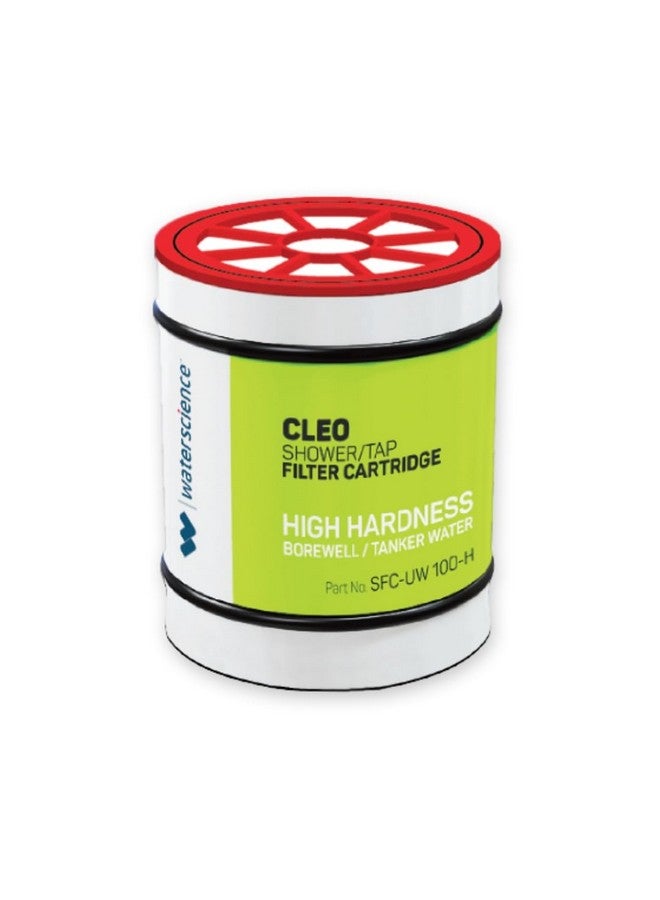 WaterScience خرطوشة بديلة من WaterScience لفلتر الدش والصنبور CLEO للمياه العسرة | خرطوشة مياه بئر/صهريج | مُلين مياه عسرة - Image 1