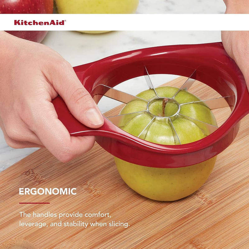 KitchenAid Classic Fruit Slicer One Size Red - Image 4
