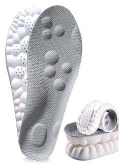 NajmStyle 4D Cloud Technology Insole Super Soft Comfort Insoles | U-Shape Memory Foam Insoles, 4D Cloud Insole for Women Men Shock-Absorbing Foot Support Insoles  - Image 1