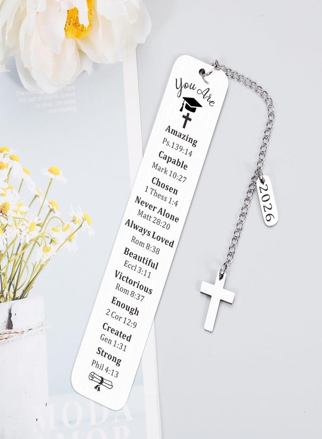 Perleddom Class of 2026 Graduation Bookmark Gifts for Women Senior 2026 Graduation Gift 8th Grade Graduation Gifts for Daughter College High School Nursing Graduation Gift for Teen Girls Boys - Image 5