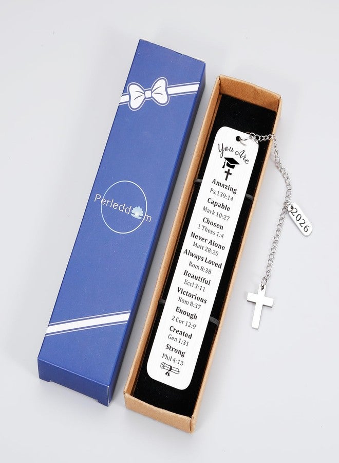 Perleddom Class of 2026 Graduation Bookmark Gifts for Women Senior 2026 Graduation Gift 8th Grade Graduation Gifts for Daughter College High School Nursing Graduation Gift for Teen Girls Boys - Image 3