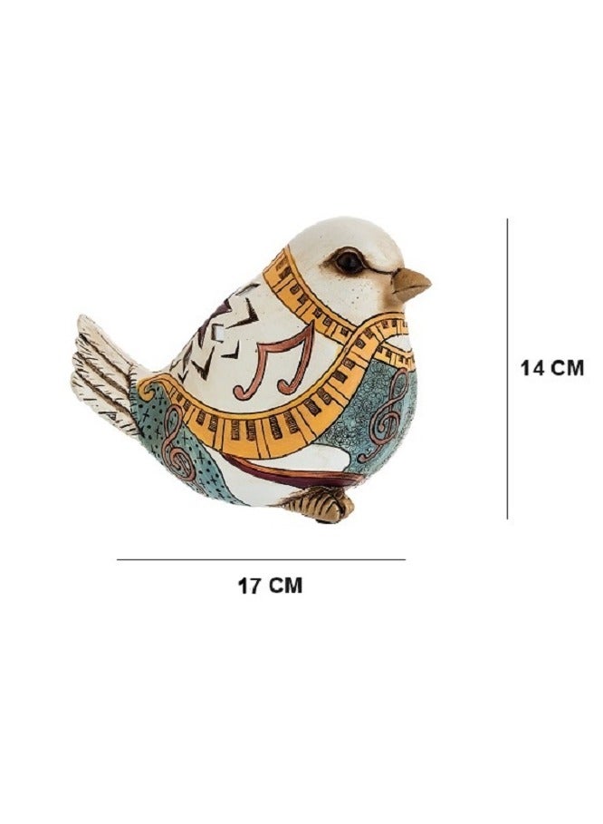 Decorative bird figurine, beautiful and elegant design
