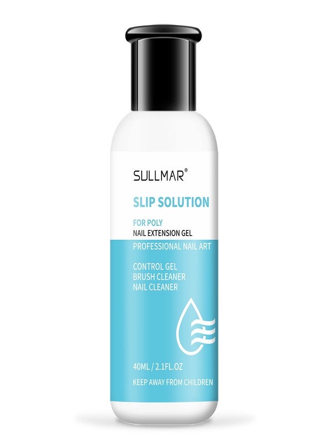 SULLMAR Slip Solution Liquid Poly Nail Gel Slip Solution for Poly Nail Gel Nails Slip Solution 1.35FL.OZ - Image 1