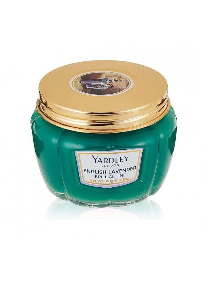 Yardley English Lavender Brilliantine Hair Cream 80grams