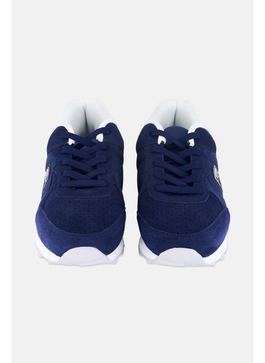 LAMBORGHINI Men Lace Up Casual Shoes, Navy  - Image 4