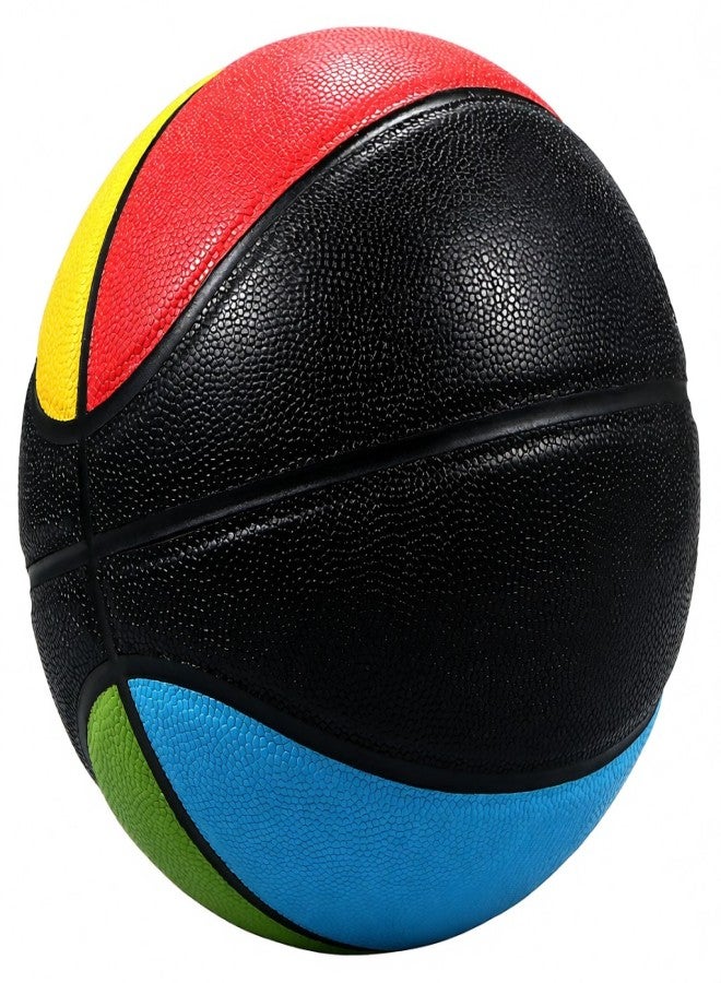 RONDING Basketball Ball PU Material Basketball With Net Bag and Needle Outdoor/ Indoor Basketball Matching and Training Ball Size 5 - Image 1
