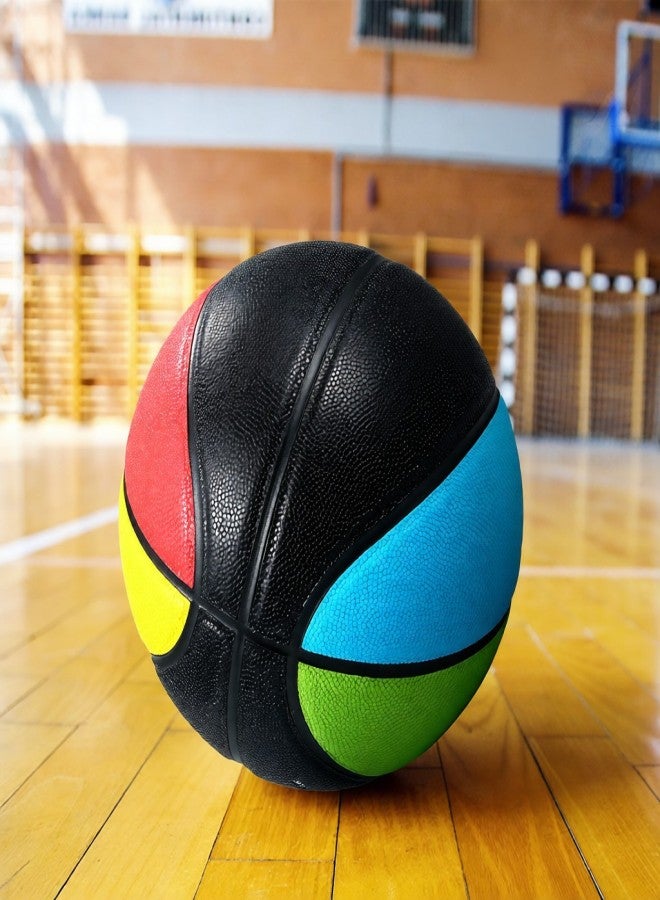 RONDING Basketball Ball PU Material Basketball With Net Bag and Needle Outdoor/ Indoor Basketball Matching and Training Ball Size 5 - Image 4