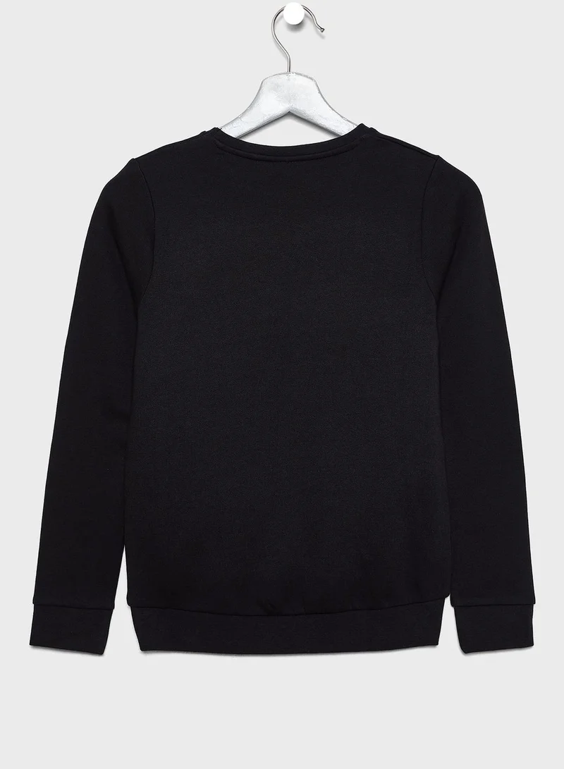 NAME IT Kids Slogan Sweatshirt
