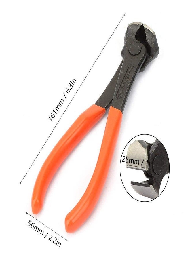 Walfront Heavy Duty 6in End Cutter Pliers for Wire and Cable Cutting - Professional Steel Nippers Snips - Image 2