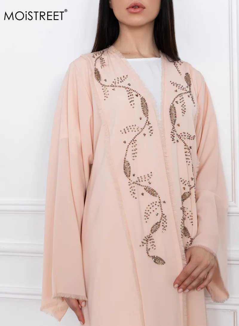 Moistreet Nida Embroidery Abaya