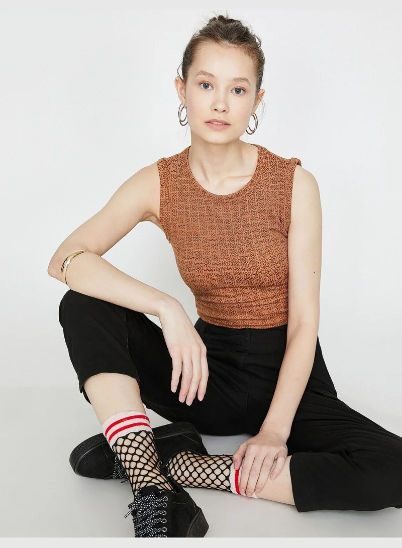 KOTON Patterned Tank Top