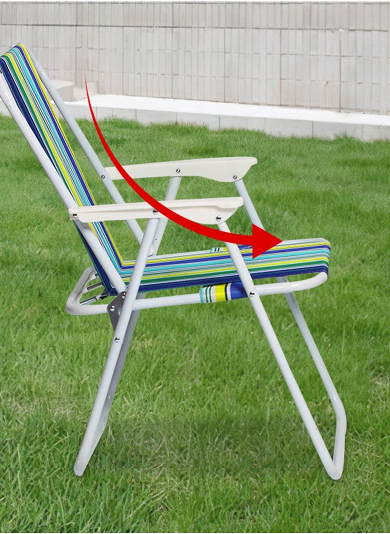 CityRiya-Long - Camping Chair Folding Chair for Trip & Camping Foldable Beach Chair Portable Fishing Chair Lightweight Camping Backpacking Chair Comfort Chairs for Outdoor, Camping, Picnic, Hiking - Image 1