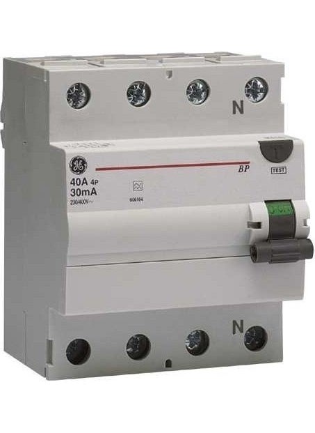 GENERAL ELECTRIC - 4X63A 300MA Residual Current Protection Relay - Image 1