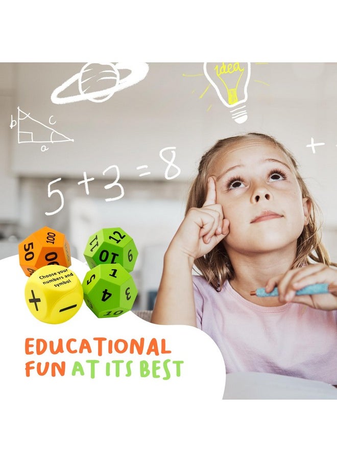 BETTERLINE Math Dice Game For Kids, Teens, And Adults | Math Skill Game | Fun Educational Activity | Mental Math Game For Family Entertainment, Teachers And Learning | Engaging Brain Exercise For All Ages  - Image 2