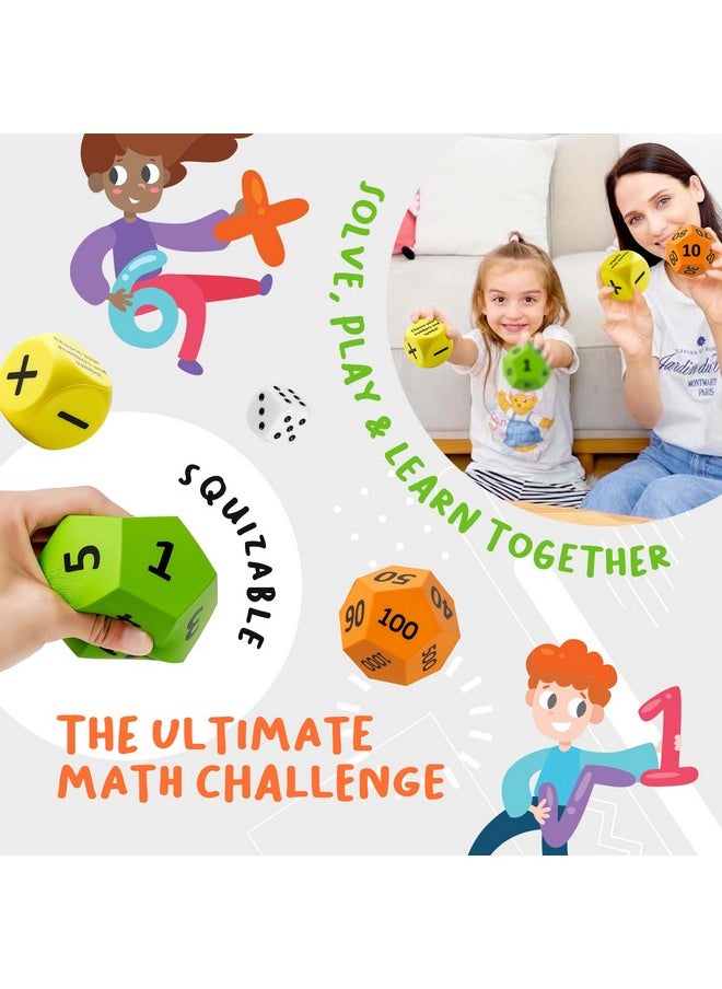 BETTERLINE Math Dice Game For Kids, Teens, And Adults | Math Skill Game | Fun Educational Activity | Mental Math Game For Family Entertainment, Teachers And Learning | Engaging Brain Exercise For All Ages  - Image 4