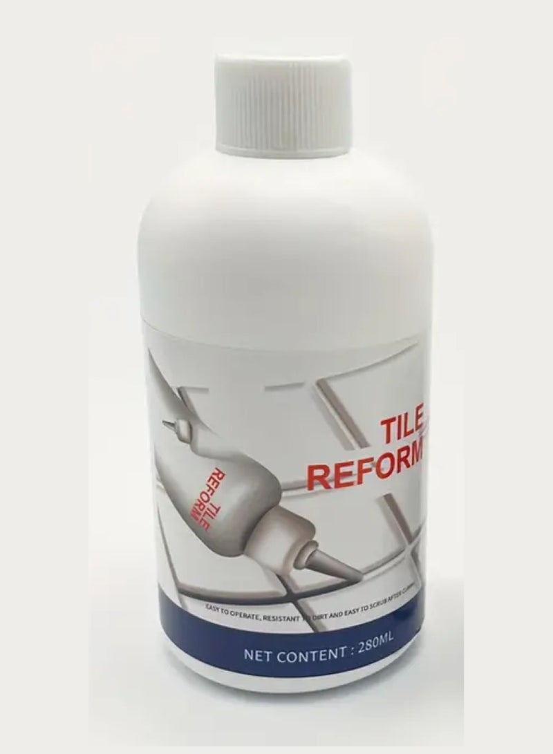 يوويل 280 مل فجوة البلاط وكيل إعادة ملء البلاط إصلاح قالب طلاء منظف البلاط السدادة إصلاح الغراء 280 مل الجص بلاط Reviver إصلاح مقاوم للماء بلاط الفجوة استبدال وكيل طلاء قالب إصلاح البلاط قالب طلاء - Image 3