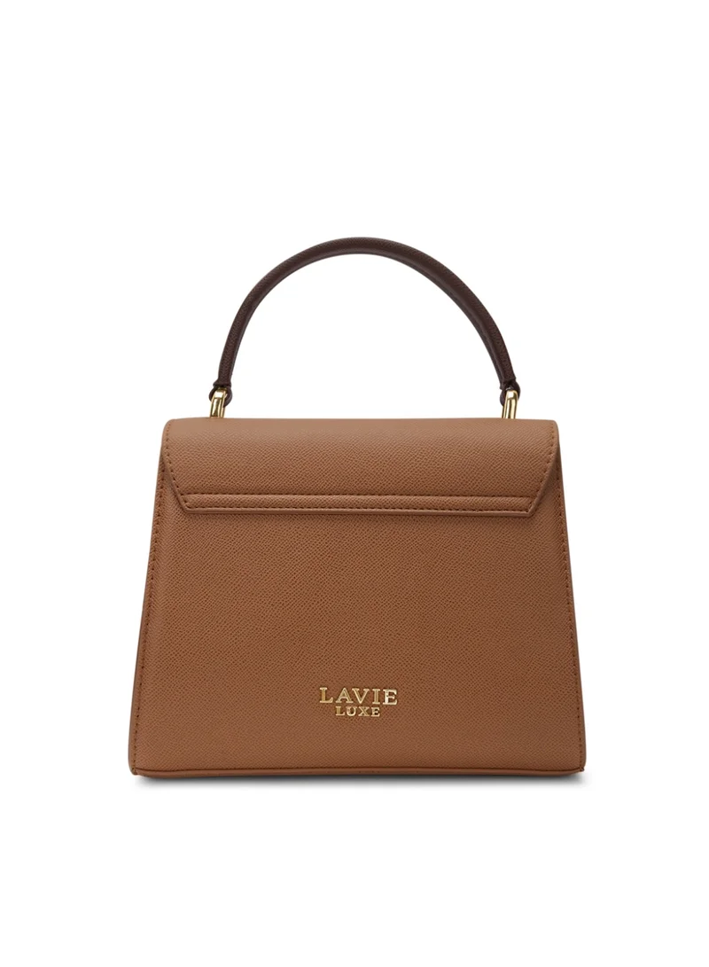 Lavie Luxe Women's Duo Merci Small Satchel Bag (Tan)