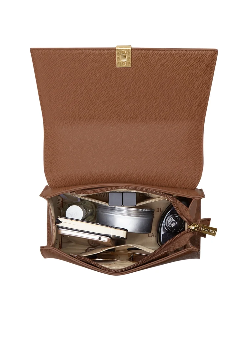 Lavie Luxe Women's Duo Merci Small Satchel Bag (Tan)