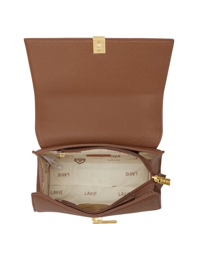 Lavie Luxe Women's Duo Merci Small Satchel Bag (Tan)