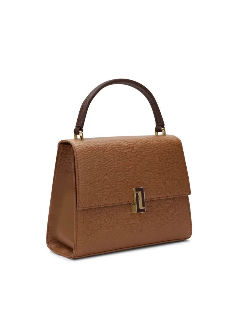 Lavie Luxe Women's Duo Merci Small Satchel Bag (Tan)