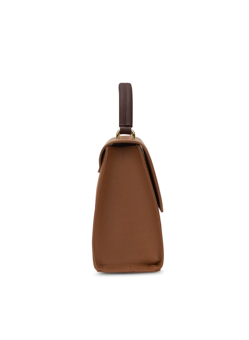 Lavie Luxe Women's Duo Merci Small Satchel Bag (Tan)