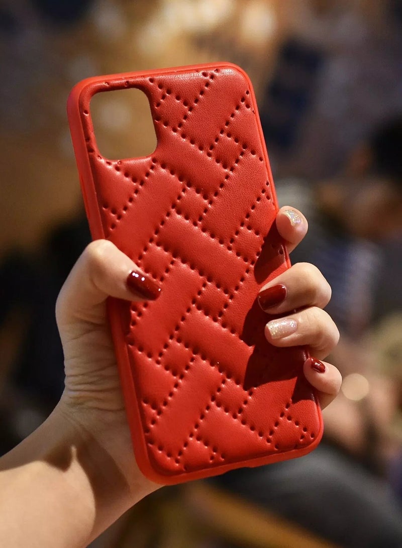 Solid Quilted Case Compatible With iPhone  - Image 2