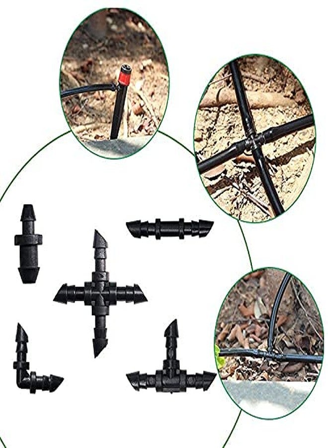 ROZESAZZ 60 Pieces Drip Irrigation 1/4" Barbed Tubing End Plugs,Barbed Connectors End Cap for Drip or Sprinkler Systems - Image 5