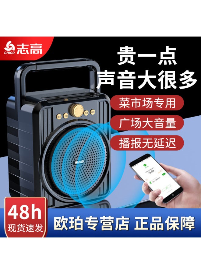 تشيجو مكبر صوت بلوتوث محمول - مكبر صوت عالي الصوت للمحلات التجارية والرقص في الهواء الطلق - Image 4