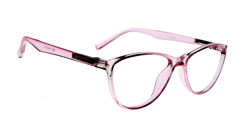 Lens + Lensplus Cateye Shape TR Full Rim Eyeglasses with Lightweight Unisex Eyewear for Men & Women | Stylish Computer & Daily Use Frame - Image 4