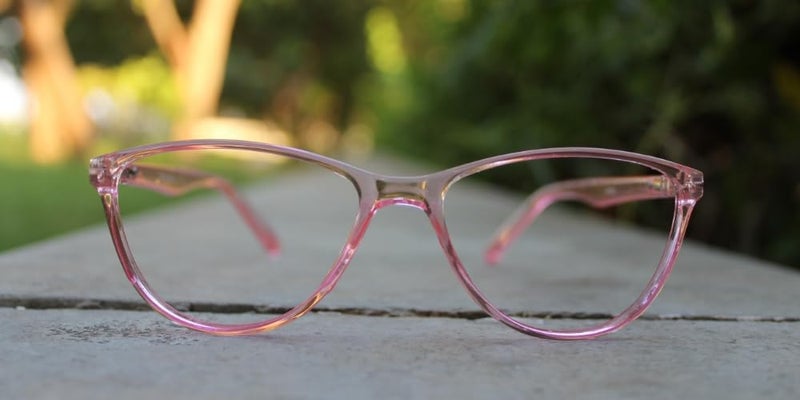 Lens + Lensplus Cateye Shape TR Full Rim Eyeglasses with Lightweight Unisex Eyewear for Men & Women | Stylish Computer & Daily Use Frame - Image 2