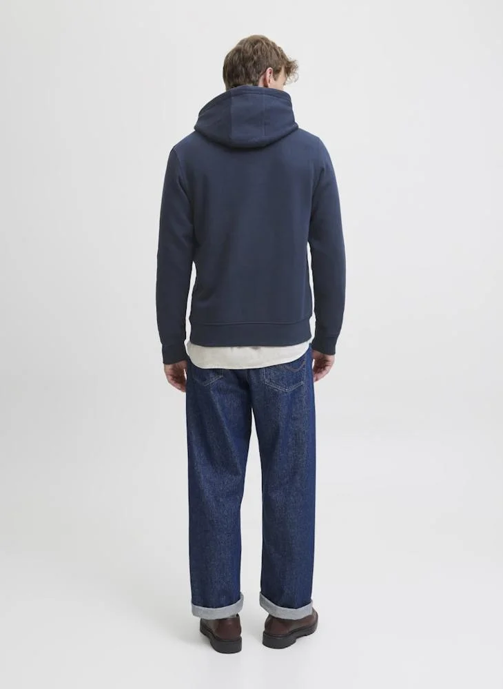 JACK & JONES Logo Pullover Hoodie