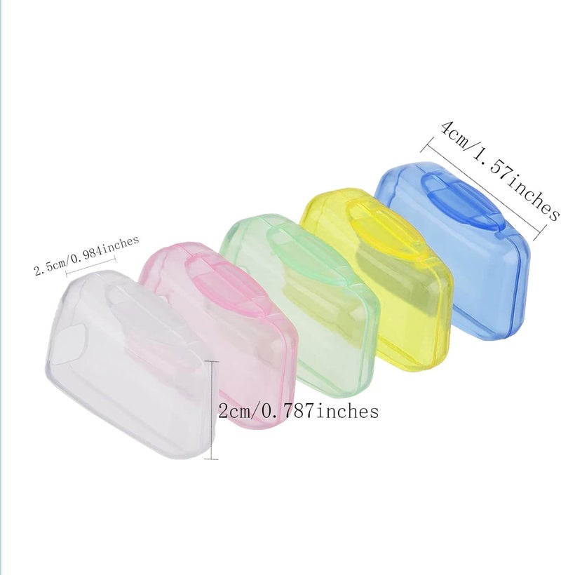 ILLUVA 10 Pieces Portable Toothbrush Head Covers, Travel Toothbrush Protector Cover - Image 2