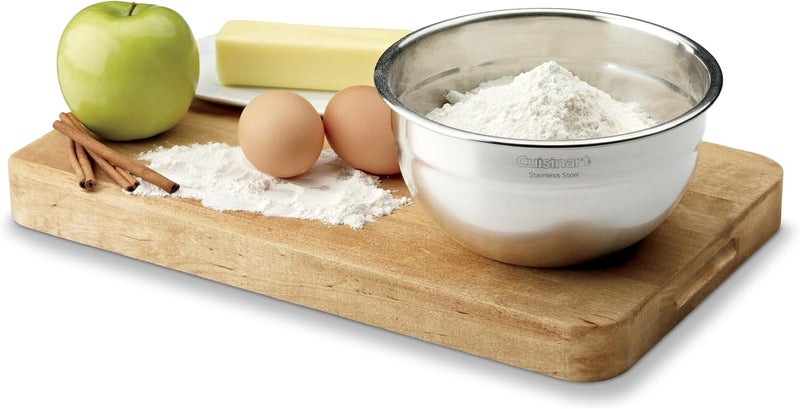 Cuisinart Mixing Bowl Set, Stainless Steel, 3-Piece, CTG-00-SMB - Image 4