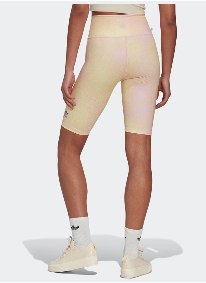 adidas Originals - Allover Print Bike Leggings - Image 1