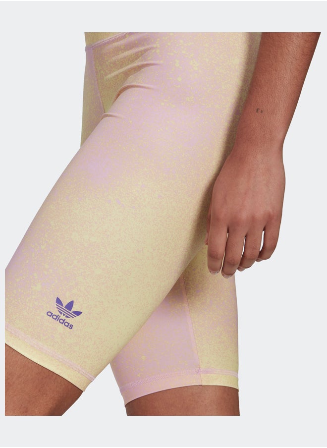 adidas Originals - Allover Print Bike Leggings - Image 1