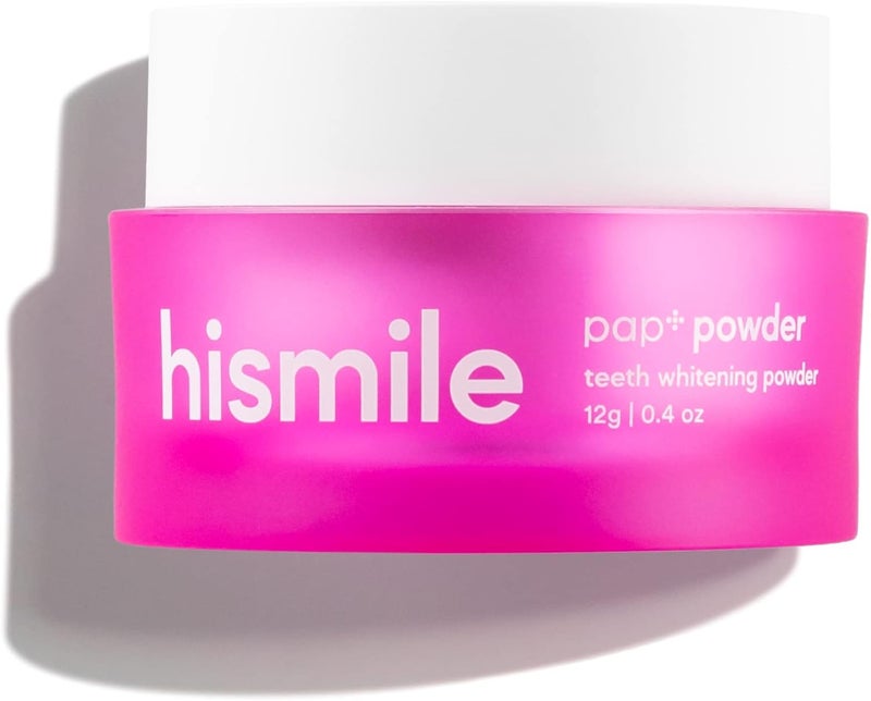 Hismile Pap+ Teeth Whitening Powder - Enamel Safe Whitening for Sensitive Teeth - Image 1