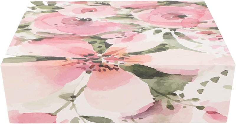 كلاراكو صندوق هدايا كبير من كلاركو، إغلاق مغناطيسي، من الورق المقوى المتين، شكل كلاسيكي، ألوان زاهية، سهل التجميع، استخدام واسع لإكسسوارات الهدايا (بنمط الزهور) - Image 5