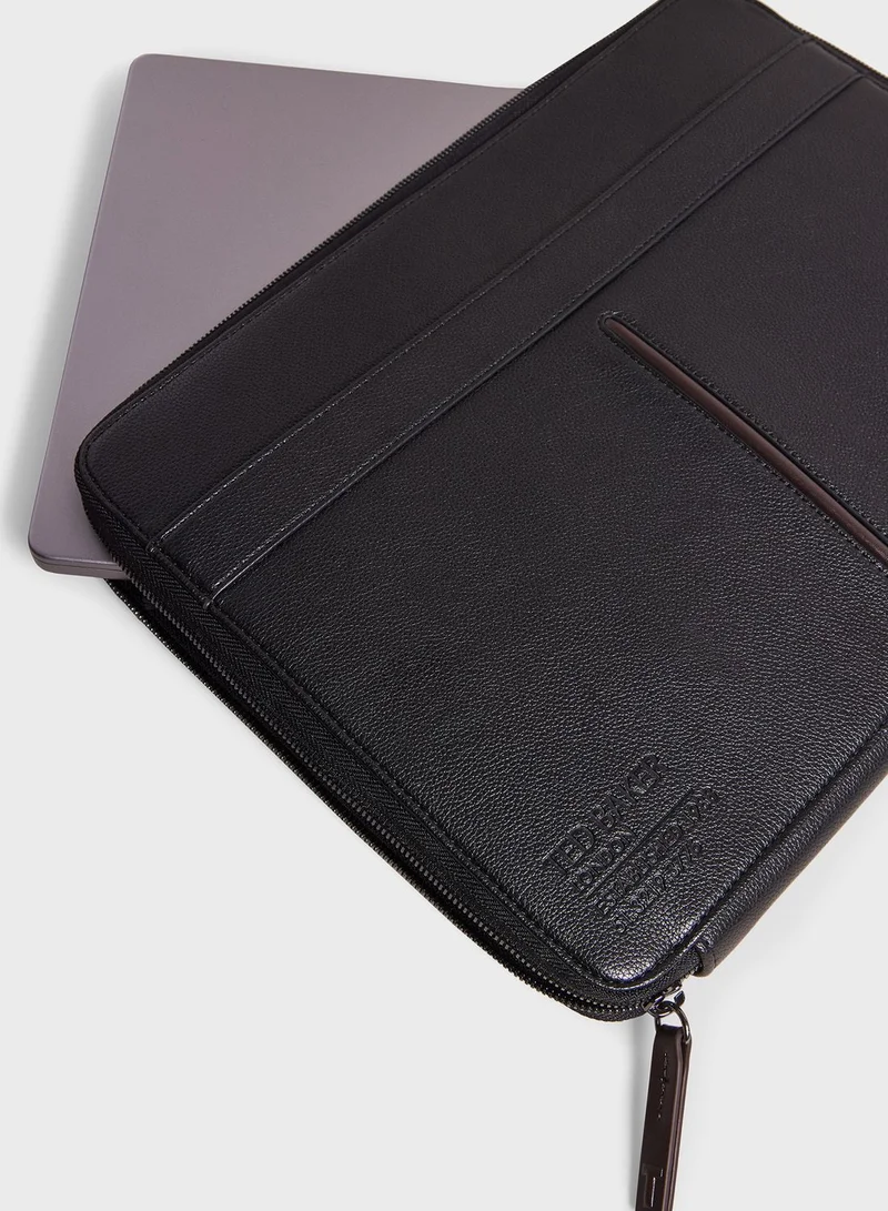 Ted Baker "Plumage 13"" Recycled Pu Document Laptop Holder"
